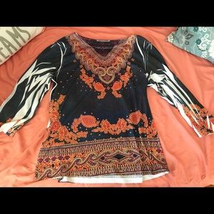 Tribal Printed Blouse